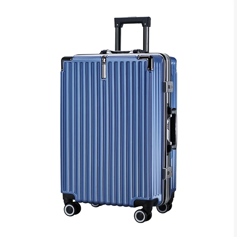 Luggage Aluminum Frame Business Trolley Box Female Universal Wheel Student Boarding Travel Box Password Box