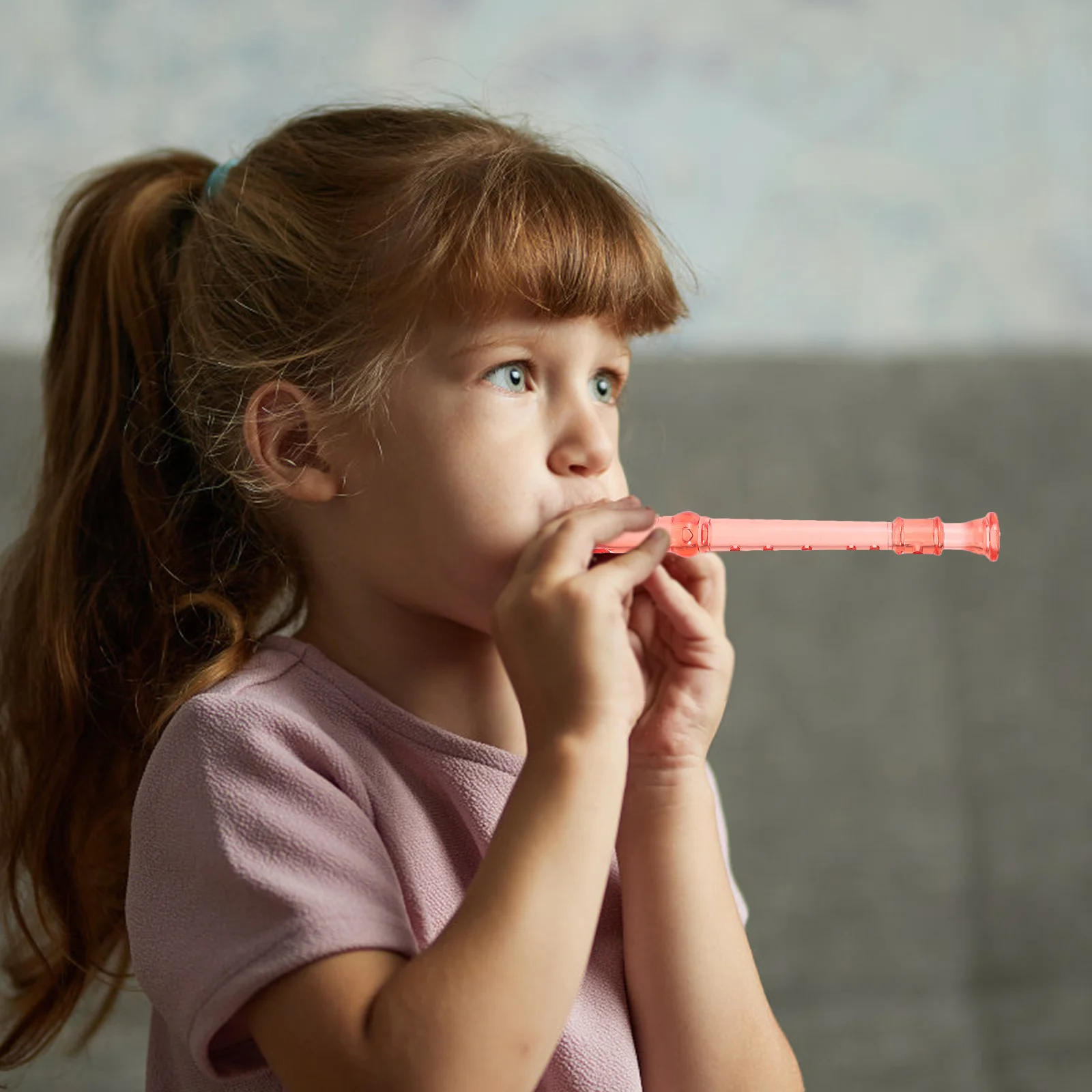 10 mini-flûtes pour enfants, 6 trous, en plastique, instrument de musique pour enfants, intérêt musical, coordination œil-main, design aux couleurs vives