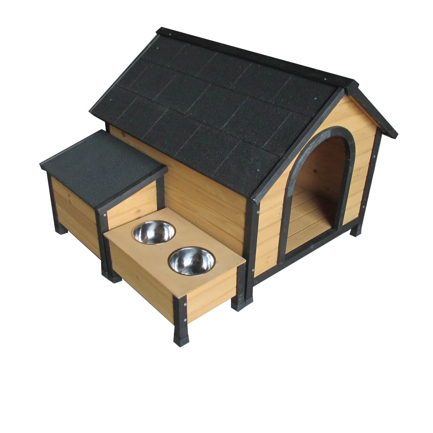 

SUNNYZOO Wholesale factory cute outdoor wooden dog kennel house for sale