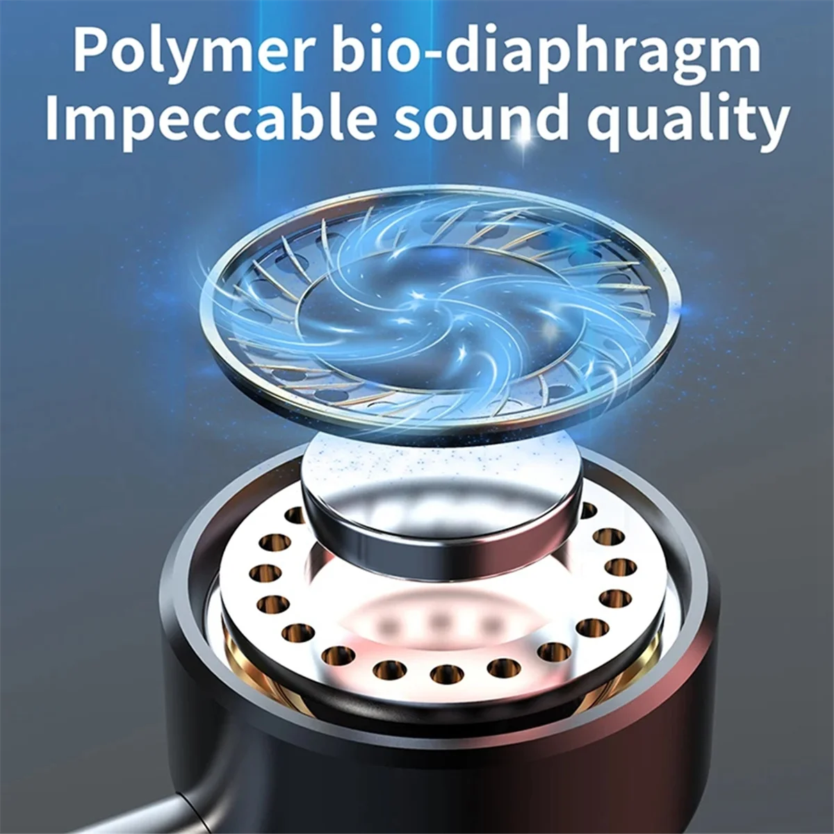 A57G-Lavalier Bluetooth 5.2 무선 오디오 수신기 3.5mm AUX, 마이크 소음 차단 게임/음악/통화 스테레오 어댑터 빨간색