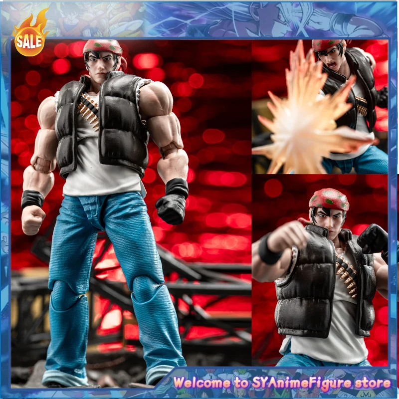 

In Stock King of Fighters 98 Ralph Jones Toy Model Snk Fury Team Figure Hungry Wolf Legend 97 Boys Toy Collection Gift