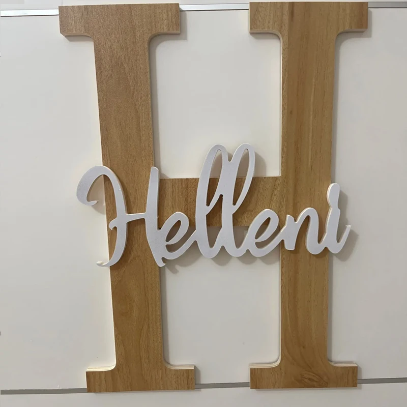 

Custom Wooden letters Personalized Name Wood Design Cut Out Any Font Name