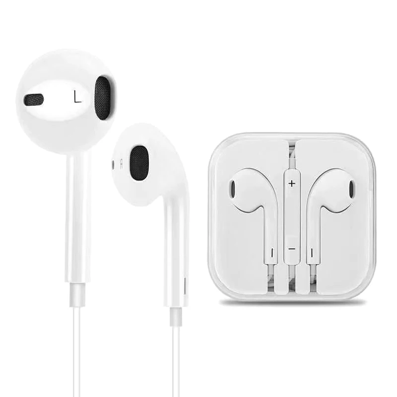 Auricolari originali Apple IPhone Accessori per auricolari Bluetooth cablati nell'orecchio