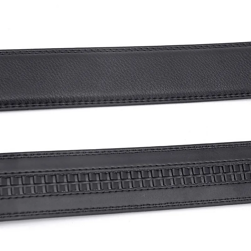 3,5 cm Herren-Gürtel, Automatischer Echtleder-Gürtel, Verstellbarer Leder-Ratschengürtel, Echter Designer-Ledergürtel – Detail 11