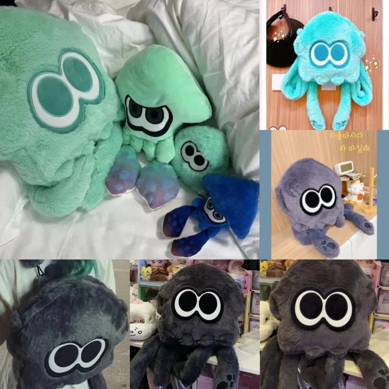 

Octopus Y2K Embroidery Backpacks Korean Cartoon Octopus Sweet Zipper Crossbody Bag Single Shoulder High Capacity Backpacks New