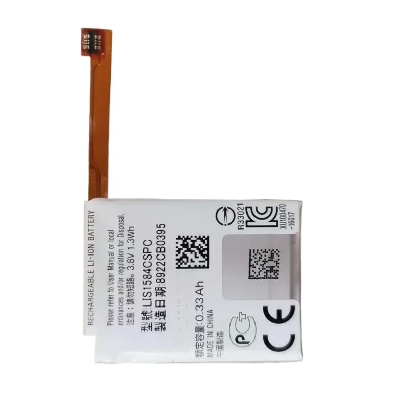 LIS1584CSPC Smart Watch Replacement Battery 3.8V 330mAh For Casio WSD-F10-RD WSD-F10-RG WSD-F20 WSD-F21 WSD-F10-BK WSD-F10-GN