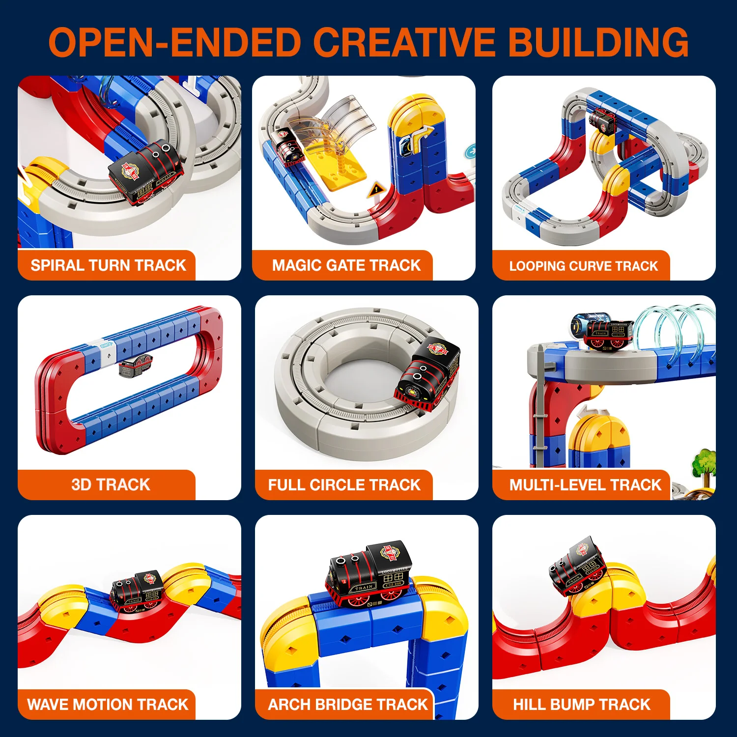 New Anti-Gravity Magnetic Attr - Toy Train Track Set 评论和价格