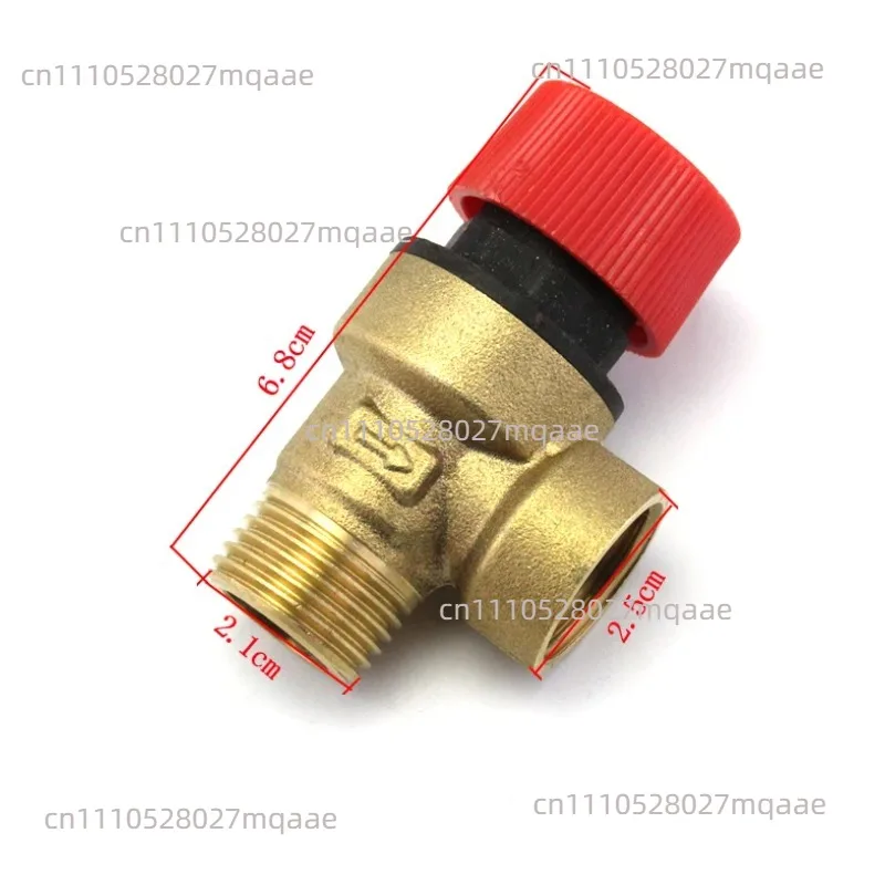 Suitable for wall-mounted boiler safety pressure reducing drain valve bayonet type safety valve