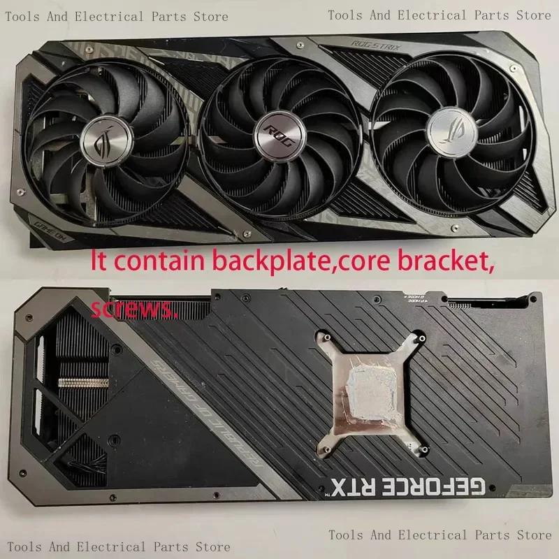 Gebrauchte ROG Strix GeForce RTX3090, RTX3080 Grafikkarte Kühlkörper Lüfter oder schlechte Leiterplatte