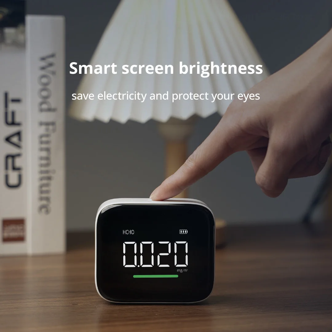 DUKA Atuman HF1 Умное устройство мониторинга формальдегида Многофункциональный цифровой термометр-гигрометр работает с приложением Mi Home