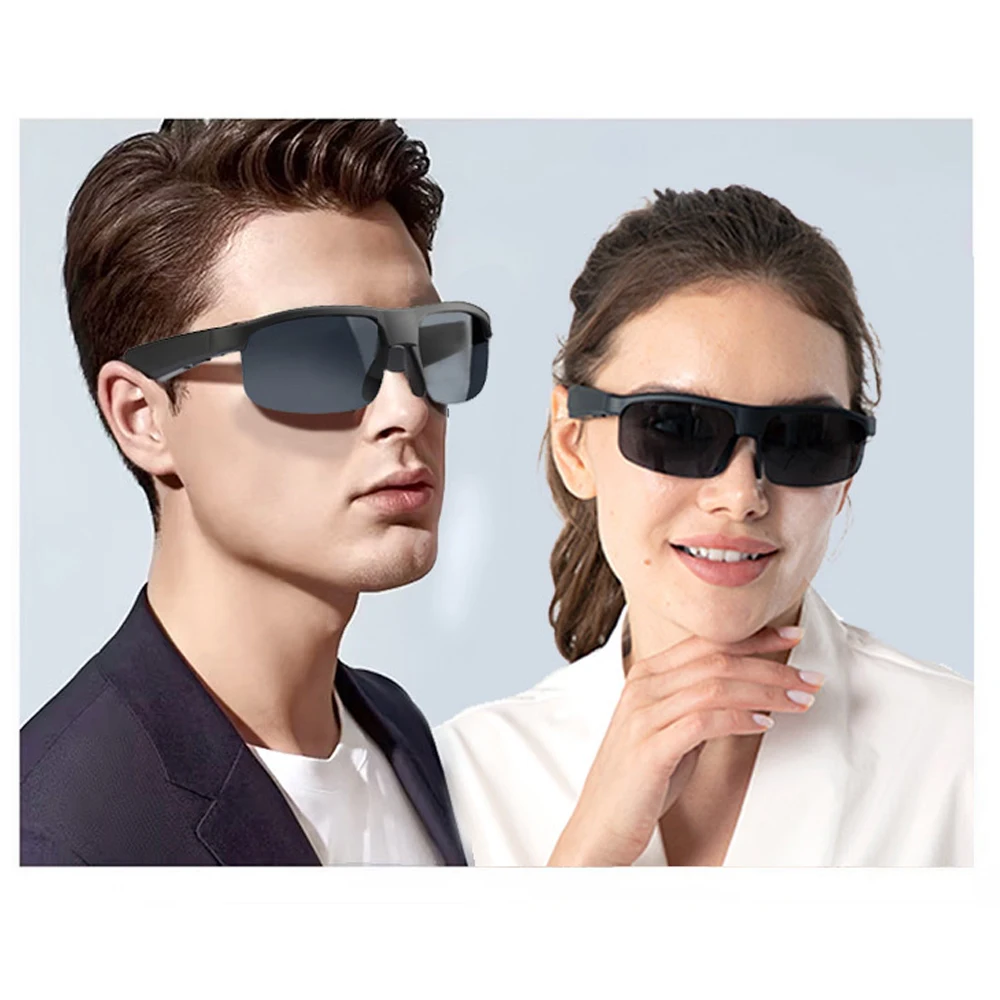 แว่นตาบลูทูธ M6โปรไร้สายบลูทูธ5.0แฮนด์ฟรีเสียงดนตรีชุดหูฟังกีฬาแว่นตาอัจฉริยะเปิดหู