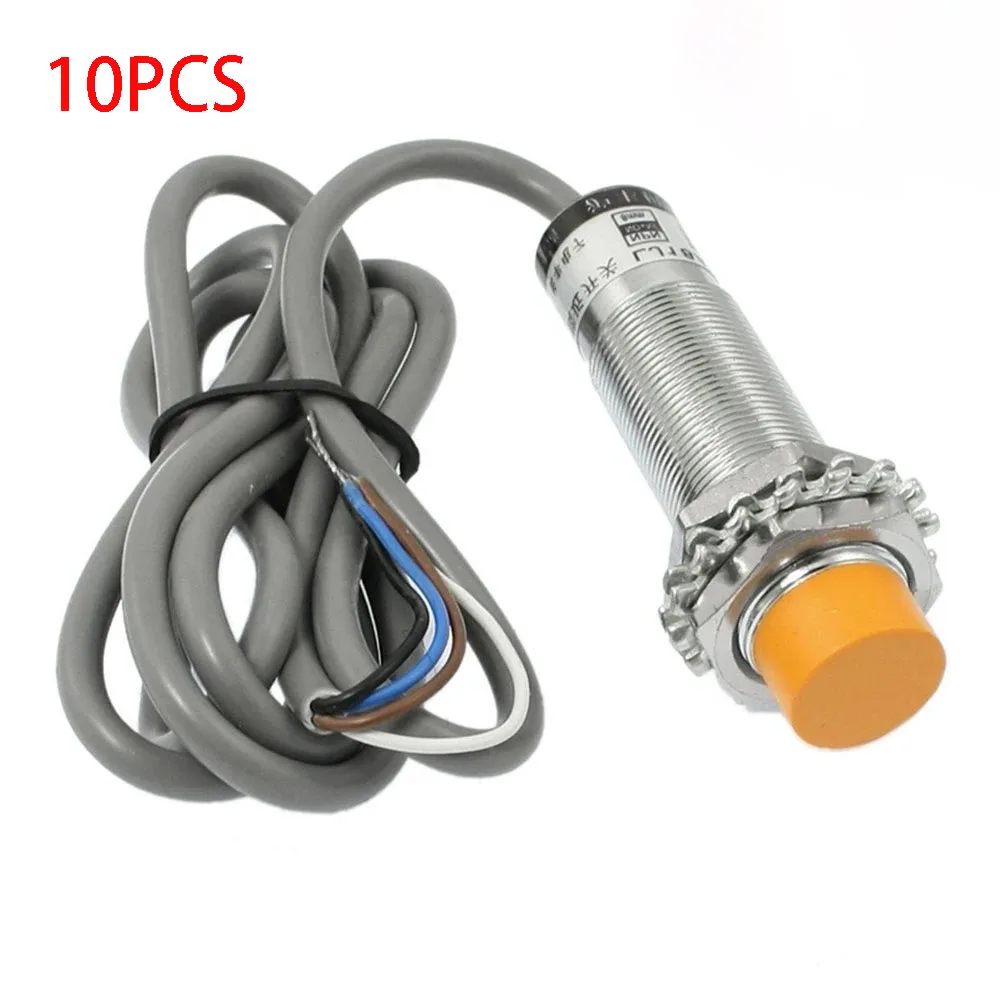 

10PCS LJ18A3-8-Z/CX 6-36V DC 300mA Cylinder Inductive Proximity Sensor Switch 8mm