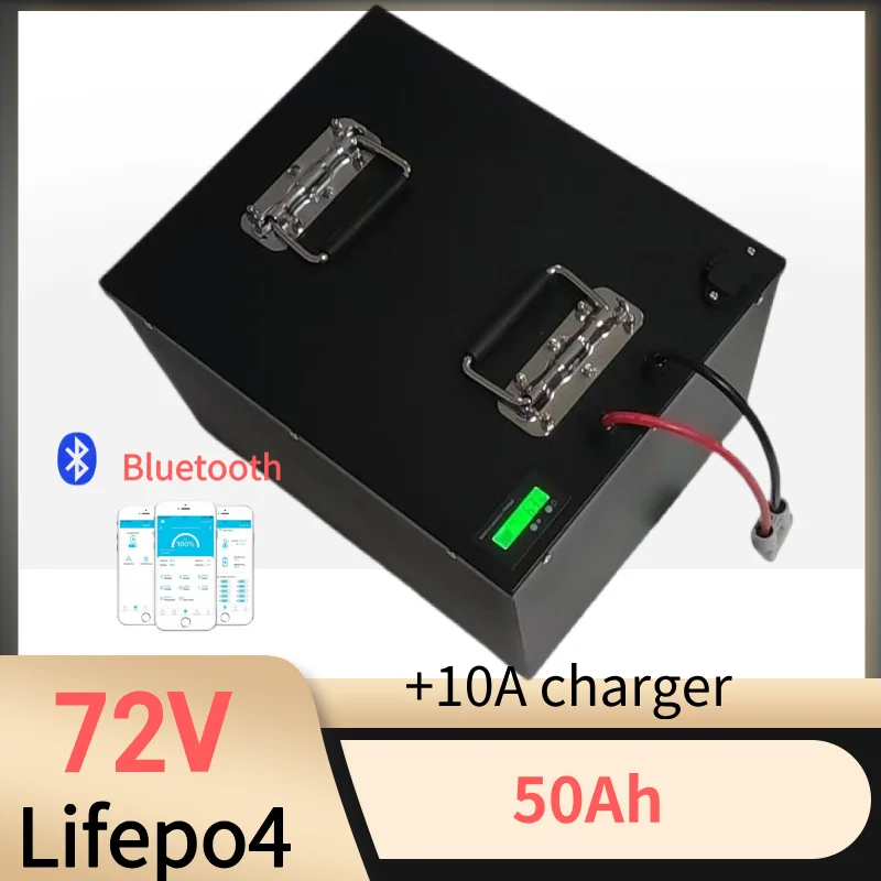 

24S 72V 50Ah lifepo4 lithium battery pack for 3000W 5000W 8000W scooter tricycle golf cart superbike electric motorcycle