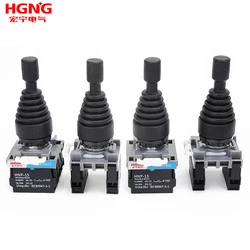High Quality 22mm Master Monolever Toggle Joystick Rocker Switch 2 4 Way Self Latching Reset Momentary Cross Switches