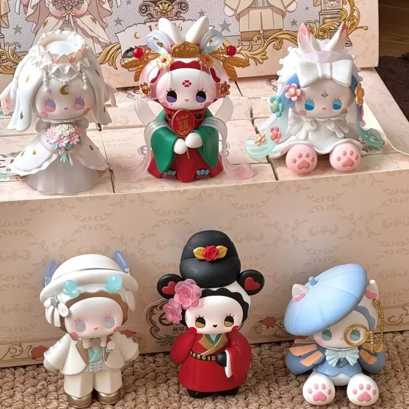 

Hot Blind Box Secrect Forest Beloved Series Mystery Box Model Dolls Kawaii Action Mini Anime Figure Surprise Toys Girl'S Gift