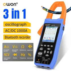 Owon CMS101 1000A AC/DC Clamp Meter Digital Oscilloscope with Bluetooth Logging Multifunction Tester