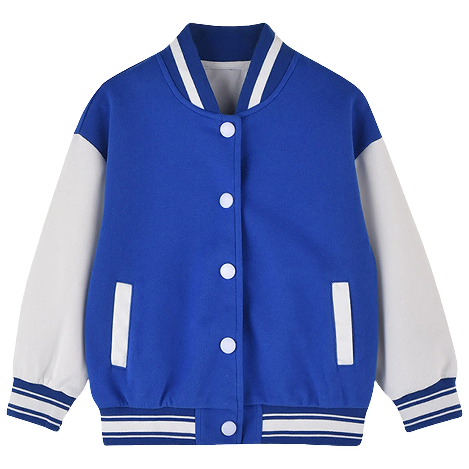 Spring Autumn Children ​Jacket For 2-16 Years Boys Girls Baseball Uniform Fashion Kids Coat Outerwear Girl Boy Bomber Jackets