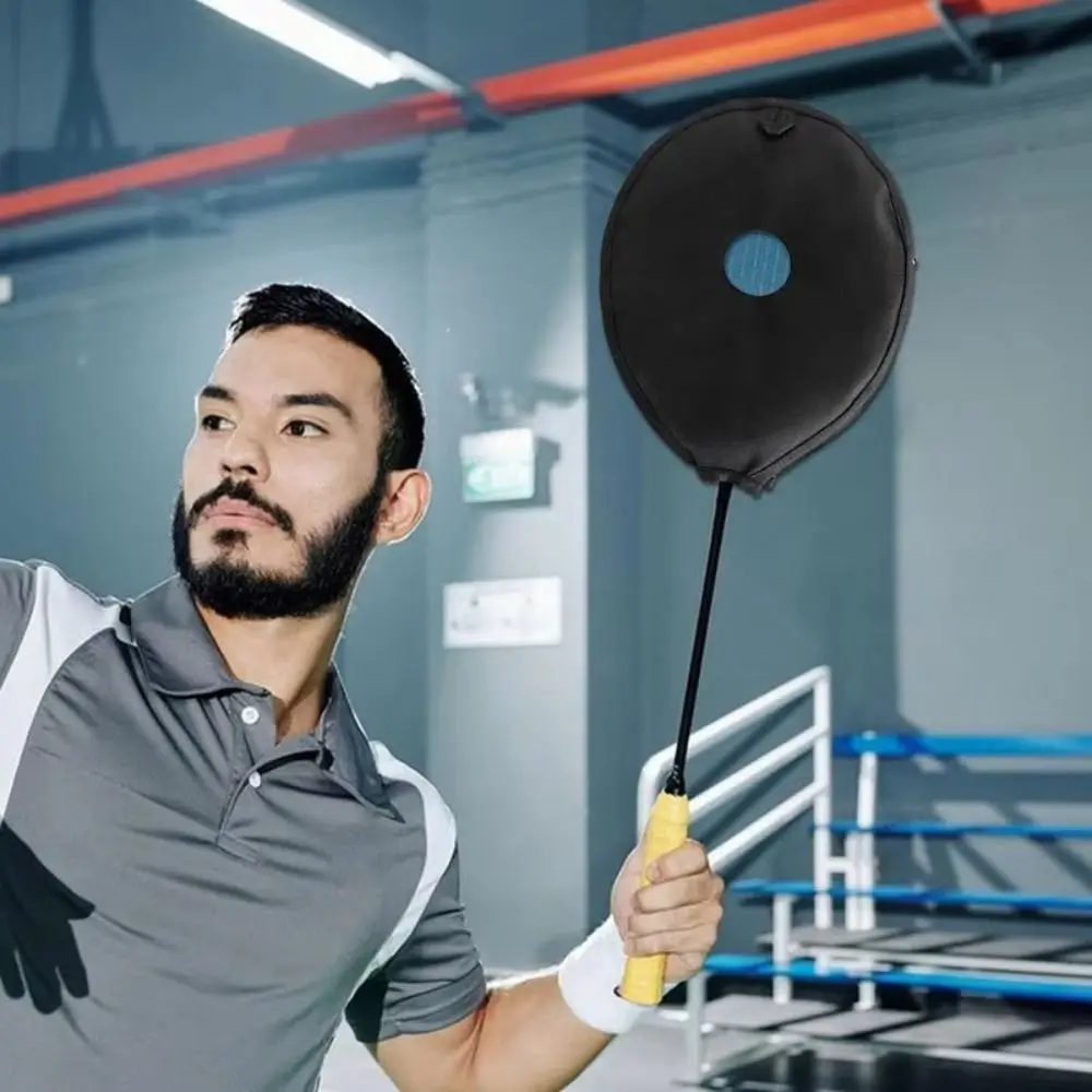 

Тренировочный чехол для ракетки для бадминтона, повышающий мощность запястья, прочный чехол для головы ракетки для бадминтона, качающаяся мощность, практика