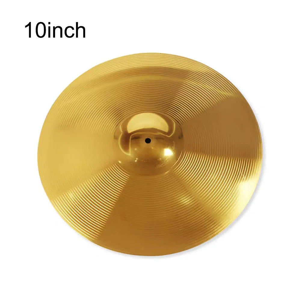 New Practical Brass Cymbals Cymbal 1pc 8/10/12/14/16inch Melodious Sound Well-Made Cymbals Professional Players