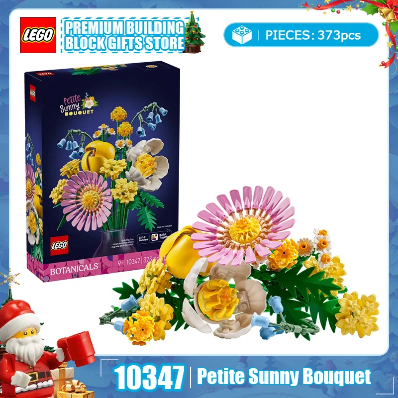 

Lego Building Blocks 10347 Sunshine Colorful Bouquet Plant Assembly Toy Valentine's Day Birthday Gift