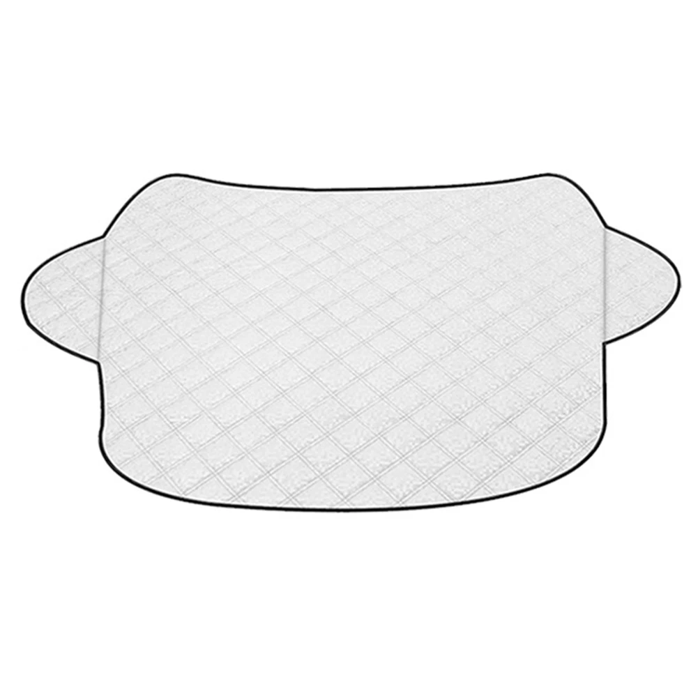 

178x97cm 1pc Practical Windshield Cover Car Aluminum Foil Film Oxford Fabric Snow Frost Cover Sun Shade Protector