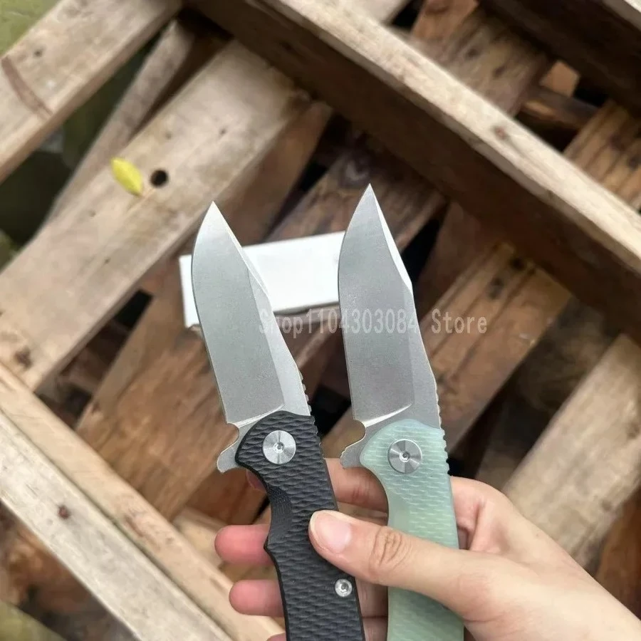 سكين محمول قابل للطي مصنوع من الفولاذ D2 المتين للتخييم التكتيكي في الهواء الطلق EDC أداة صيد عملية هدية للرجال