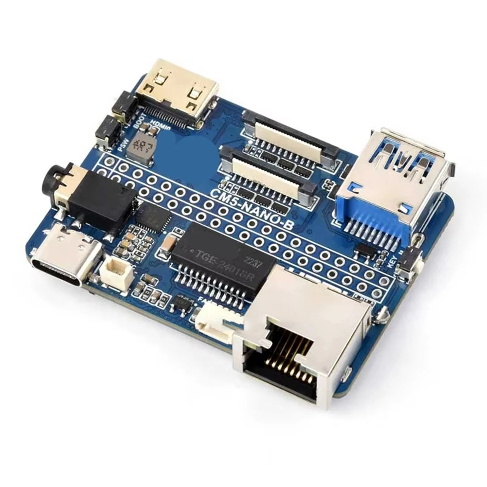 T23C CM5 Mini Base IO Board Raspberry Pi 40PIN GPIO Interface For Compute Module 5 CM5-NANO-B
