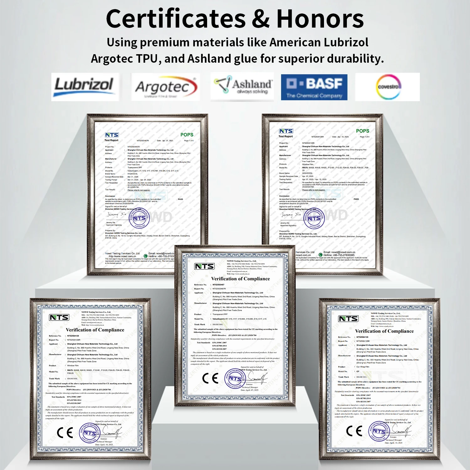 HIGHCOOL8.5MIL Hydrophobic TPU Car Film Matte Paint Protection Wrap Self Healing Anti Scratch Body Sticker PPF Car Wrap