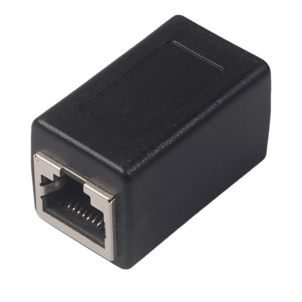 RJ45 8P8C Female to Female Ethernet LAN Cable Coupler Extender Plug Adapter