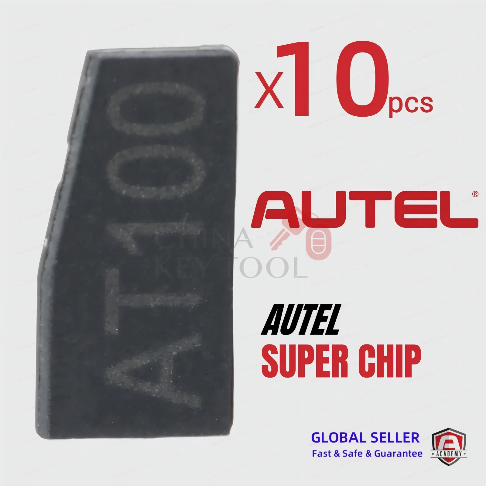 10PCS Original Newest version Autel AT100 Universal Transponder Chip Compatible with KM100, IM508, IM608