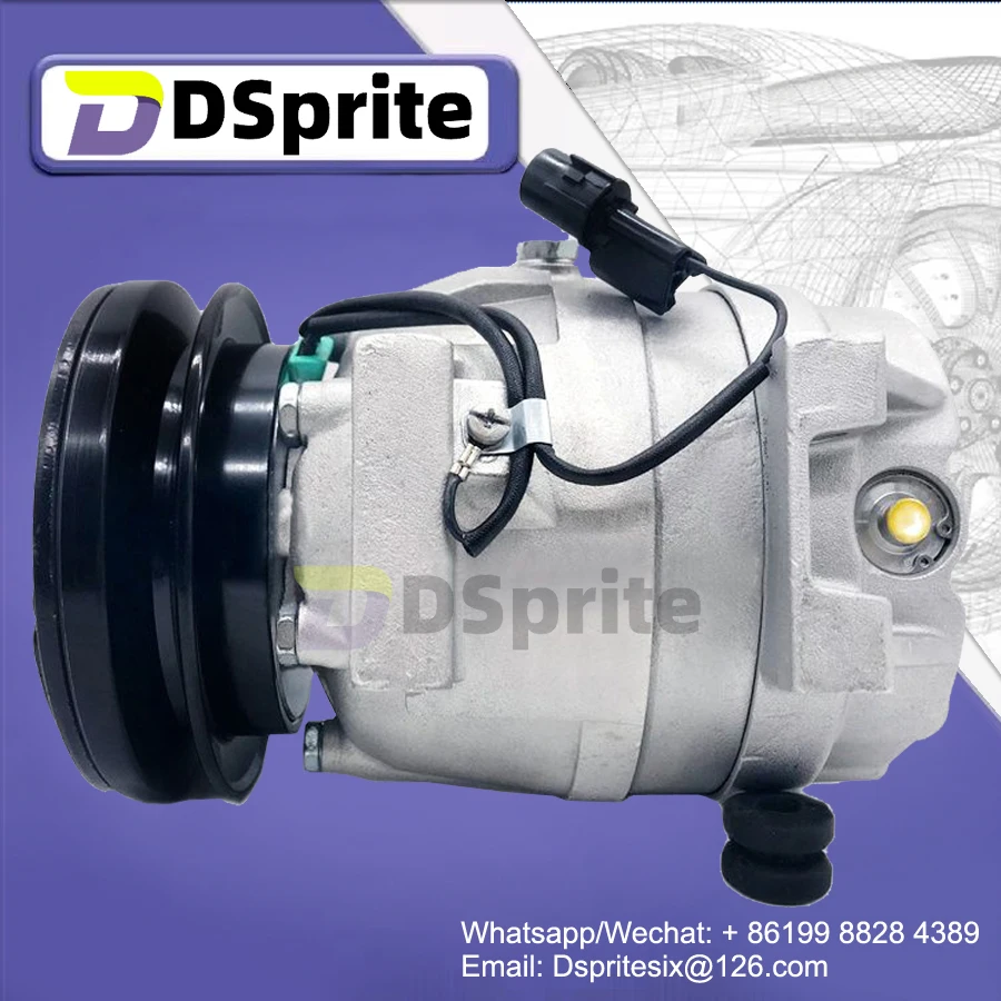 A/C A5W00258A مكيف الهواء التيار المتناوب ضاغط CM7579 11Q6-90040 11Q6-90041 24V 1PK لشركة هيونداي آلات حفارة محمل LC 220