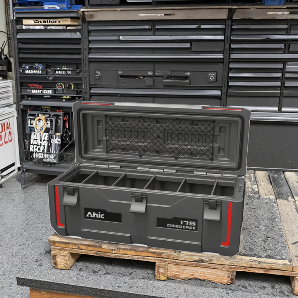 新デザイン屋外キャンプアクセサリー175プラスチックカーゴケ - Outdoor Camping Box のレビューと価格