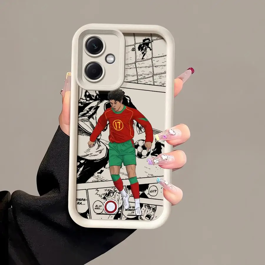 Case for Xiaomi Redmi 14C A1 Plus 12 13C 13 A3 A4 12C A2+ A3X Soft Shell Fashion Football Sports Anime