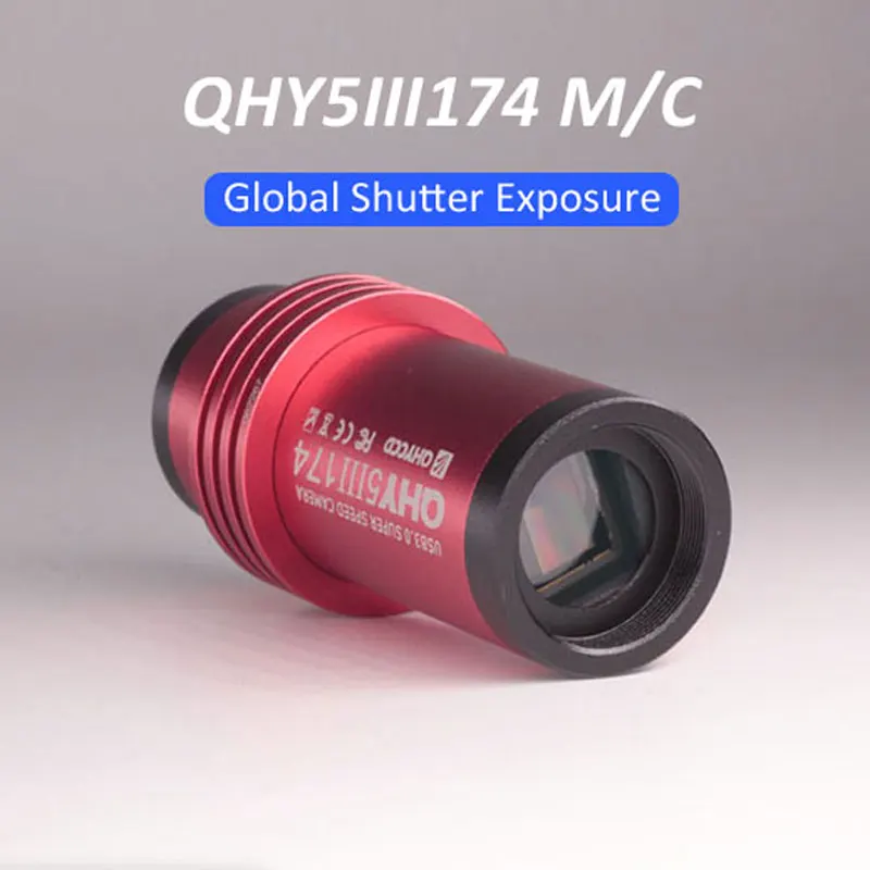 

QHYCCD QHY5III174MC Планетарная фотография CMOS Планетарная направляющая камера USB3.0 астрономический телескоп электронный окуляр HD Pixel