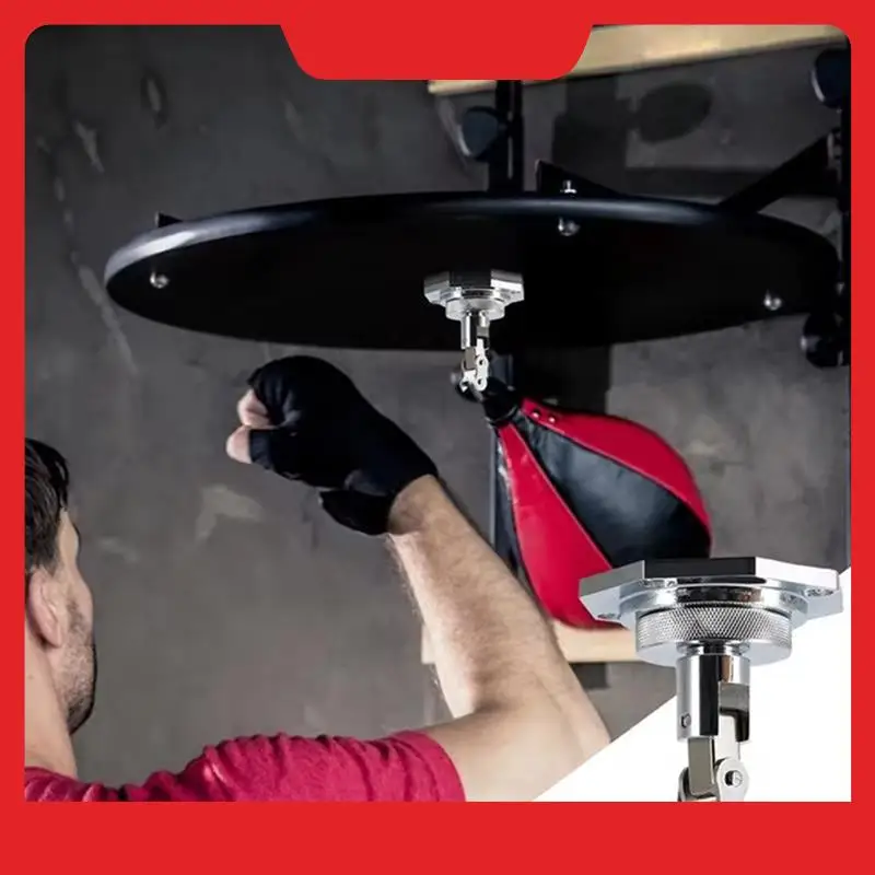 Speed Bag Hangers Swivel Heavy Duty Metal Boxing Bag Swivel Swing Anti-Rust Punching Ball Mount Hardware Ceiling Hooks