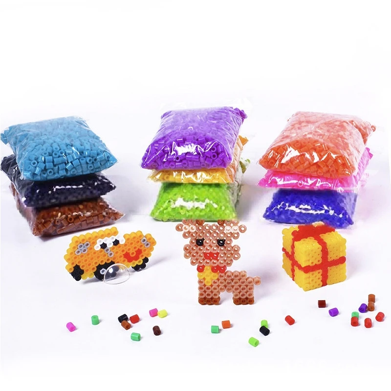 

2.6MM 1000PCS 32 Colors Hama Beads Children Handmade Art Gift Kids Education Toys High Quality Melting Beads DIY Make Puzzle