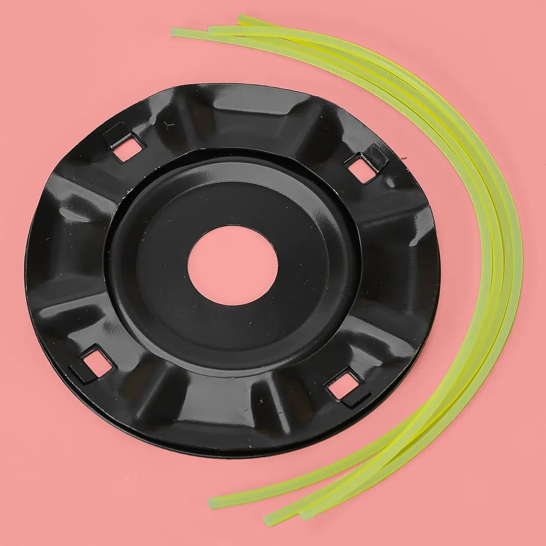 

4 Holes Steel Lawn Mower Head With 4 Lines Replacement for Gasoline/Lithium Grass Trimmer