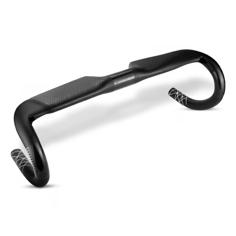 

Carbon fiber road bike pneumatic bending handle integrated molding windbreaker handlebar bicycle accessories