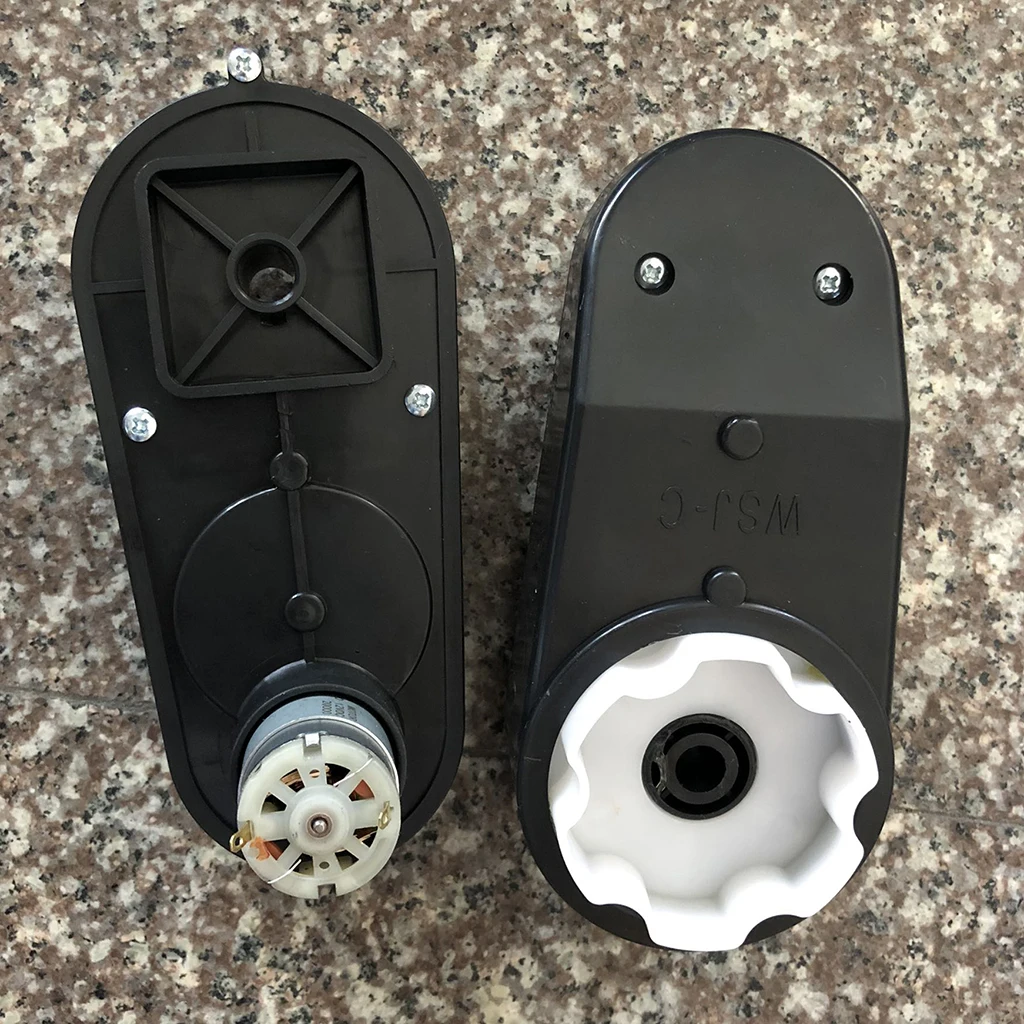 Wear Resistant Electric Motor Gearbox RS390 for Kids Ride on Car Quick Connection Motorcycle Toy Part