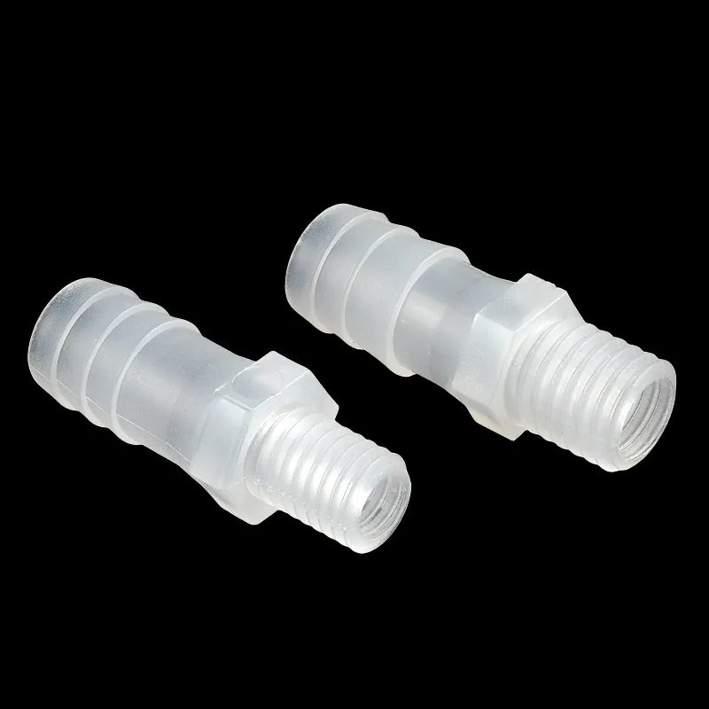 5~50PCS M10 M12 Thread To 2~10mm PP Pagoda Direct Connectors Irrigation Water System Hose Joints Aquarium Fish Tank Adapter