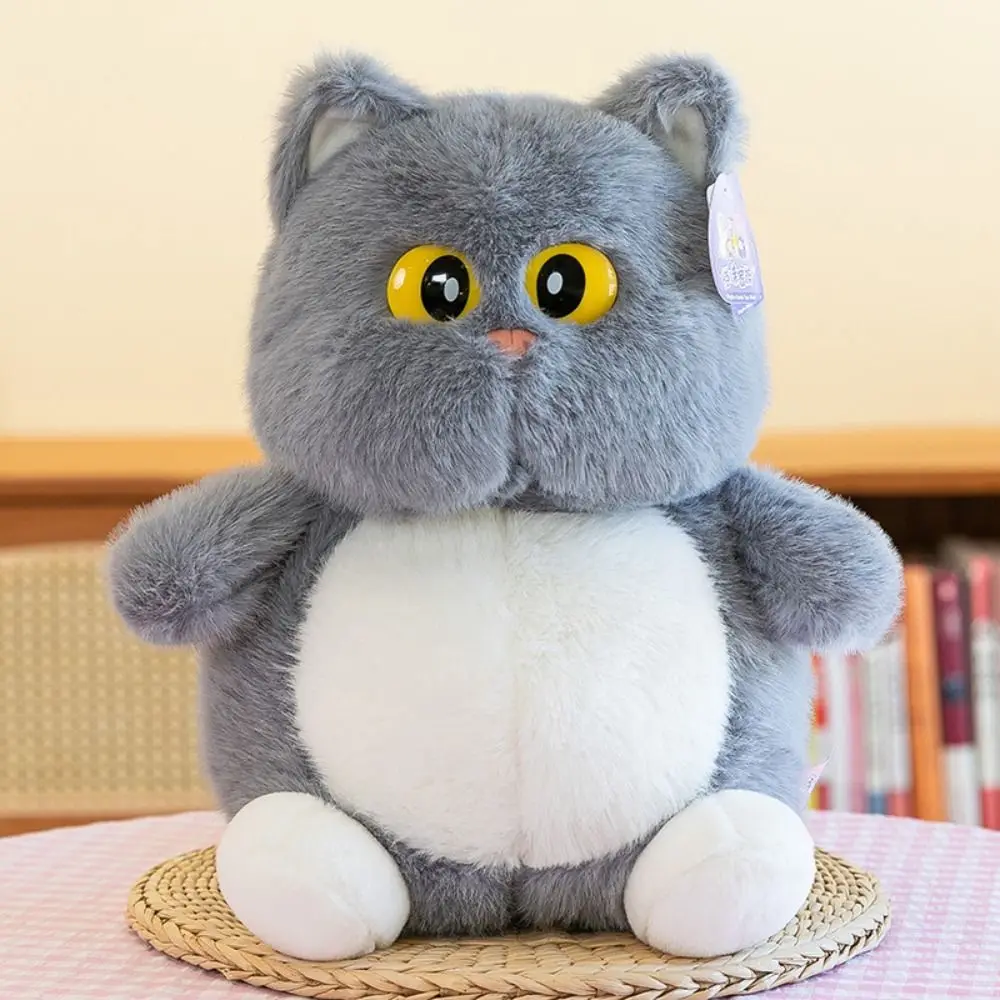 

Stuffed Toys Cartoon Big Eyes Cat Plush Doll Fluffy Kawaii Cat Plush Toy Soft Cute Cat Stuff Doll Friends