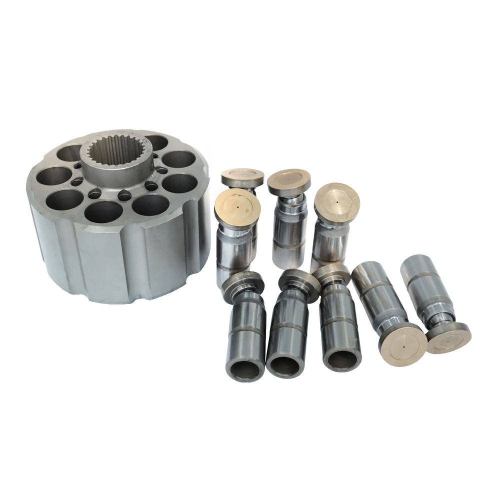 CAT345 Repair Parts Cylinder Block Piston Valve Plate Ball Guide Retainer Plate Thrust Plate