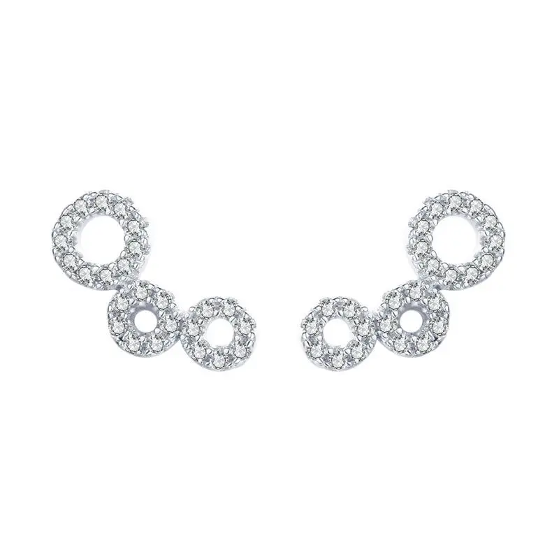 

S925 Sterling Boucles D'oreilles Fantaisie, ювелирные изделия высокого качества, женские серебряные серьги