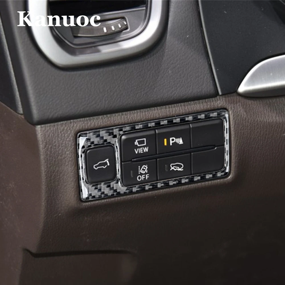 

Car Decoration Stickers Accessories Dimming Control Panel For Mazda CX-9 2016-2022 Auto Interior Mouldings Carbon Fiber