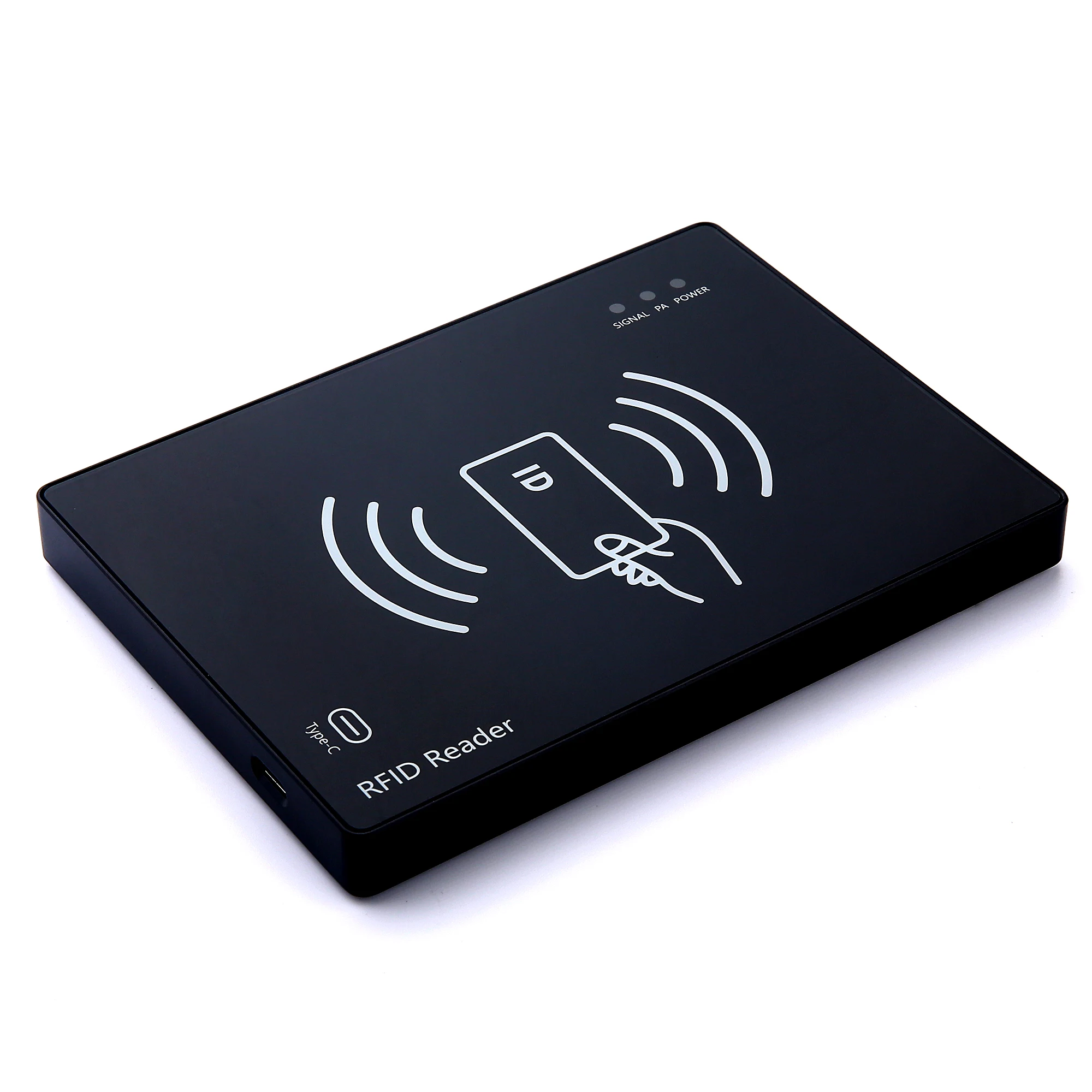 Lector de tarjetas inteligentes USB NFC sin contacto Control de acceso 125khz RFID 860-960MHz Espumadero de tarjetas de frecuencia