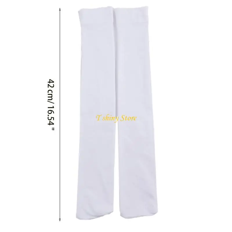 N58F – bas mollet pour femmes, rétro, Sexy, hauts aux genoux, longs, chaussettes antidérapantes