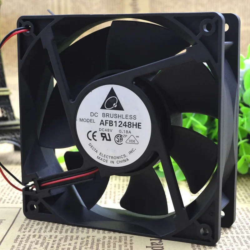 New Cooler Fan for DELTA AFB1248HE 48V 0.18A Cabinet Fan Industrial Cooling Fan 12038 120*120*38mm
