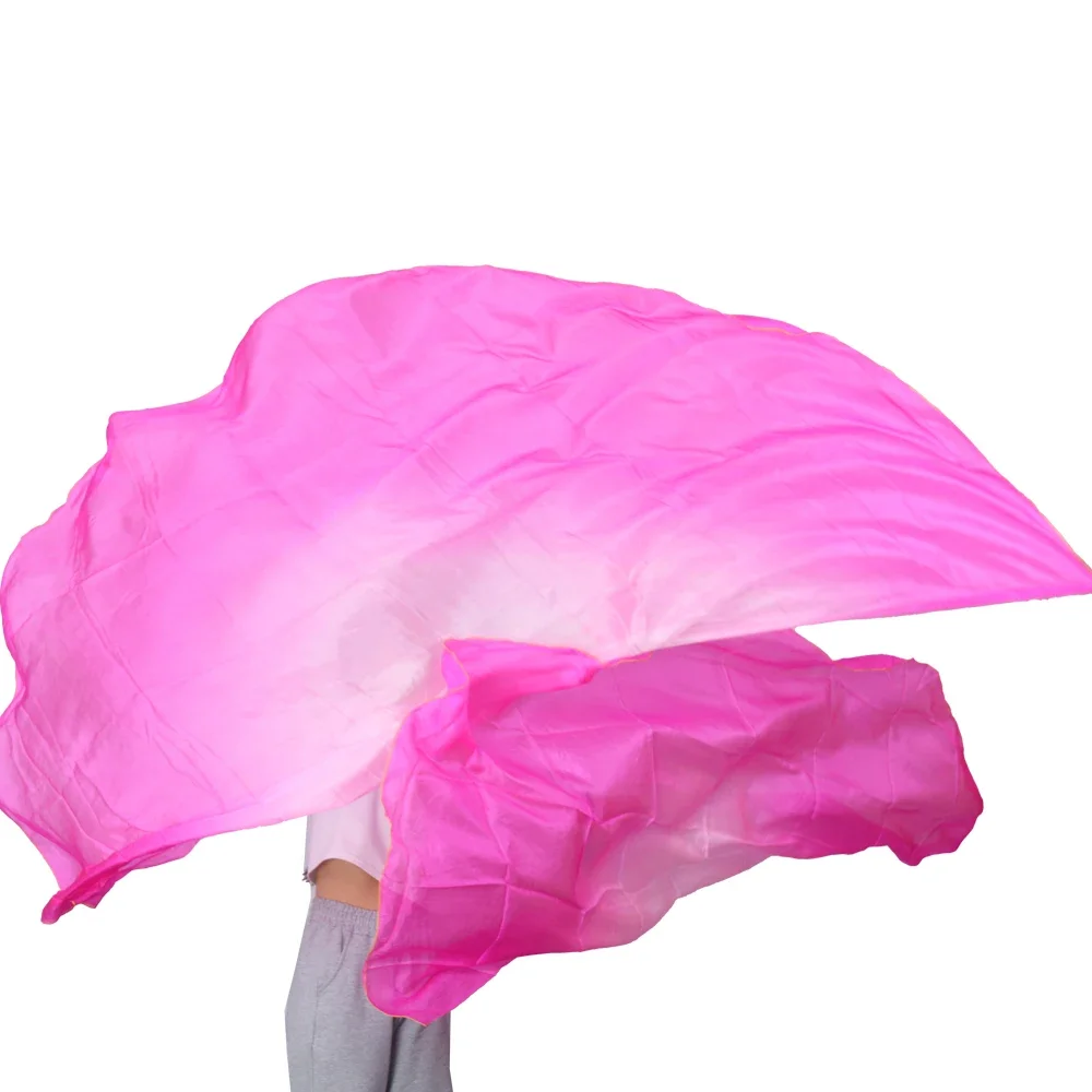 シルクフラッグ スポーツイベントに必要なエレガントな小道具 エレガントで目を引くダンス小道具 ハロウィンフェスティバルパフォーマンス小道具