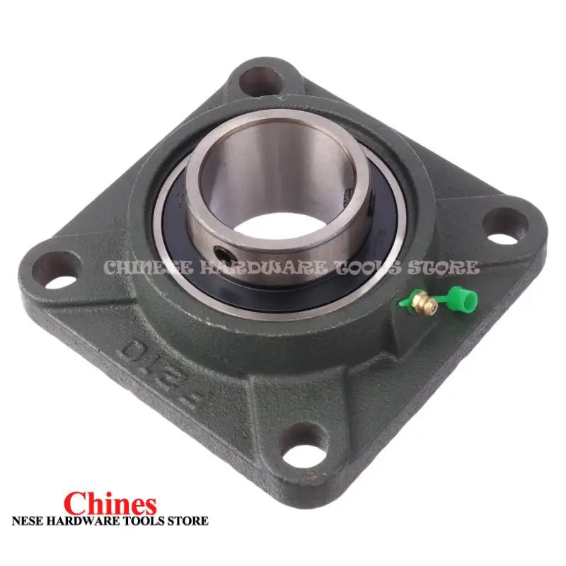 UCF210 شفة مقعد تحمل 50 مللي متر فتحة الحديد الزهر تحمل وحدة تثبيت قفل المسمار