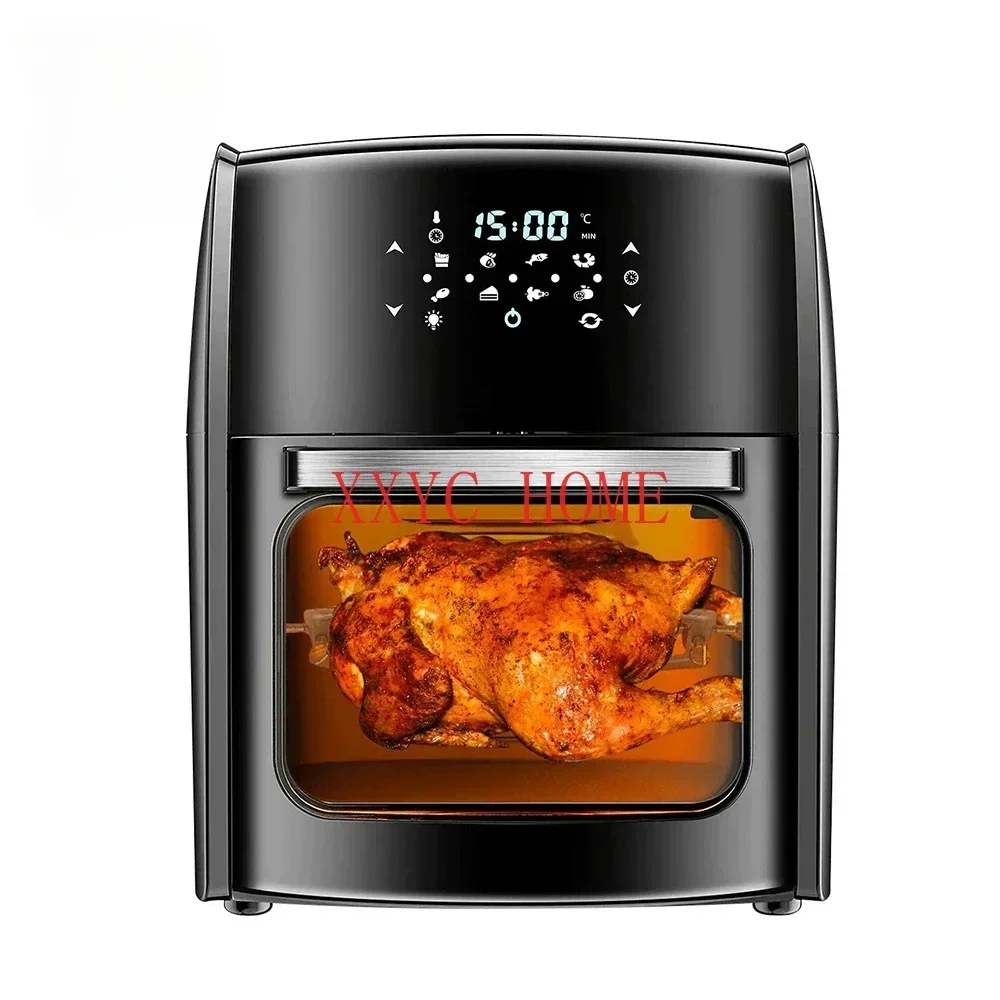 Food Grade 10L/12.7QT Kitchen Oilless Air Fryer Oven With Touch Screen